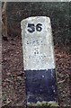 TL6060 : Old Milestone by the A1304, near Lingay Hill by MW Hallett