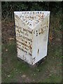 Old Milepost by the A5116, Liverpool Road, Upton by Chester