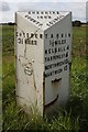 Old Milepost by the A51 at Stamford Bridge