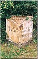 Old Milepost by the A34, Newcastle Road, Astbury