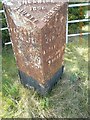 Old Milepost by the A529 at Oakes Corner, Hatherton