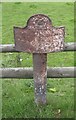 Old Milepost by the A530, Nantwich Road, south west of Middlewich