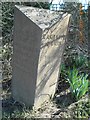 Old Milepost by the A534, Wrexham Road, Faddiley