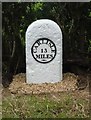 Old Milestone north east of Tilekiln Wood