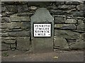 Old Milestone by the A591, east of Keswick