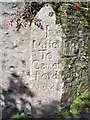 Old Milestone by Trefrew Road, Camelford