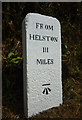 Old Milestone by the A3083, near Polwin