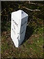 Old Milestone by the B3293, west of Rosevear