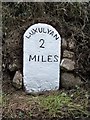 Old Milestone near Little Trevellion