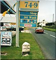 Old Milestone by the A394, west of Germoe