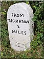 Old Milestone east of Tresawsan