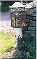 Old Milepost by the A619, Nether Chanderhill