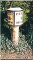 Old Milepost by the A6005, Nottingham Road