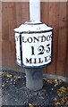 Old Milepost by the former A6 in Alvaston