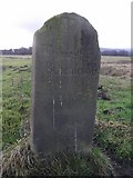 SK2680 : Old Milestone by old track on Longshaw Meadow by C Minto