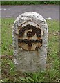 Old Milestone by the A31, east of Winterborne Zelston