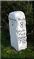 Old Milestone by the A351, north east of Wareham