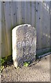 Old Milestone by the B3233, Ansty Way, north of Instow