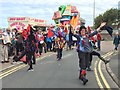 Rag Bag Morris Dancers at Spittal Seaside Festival