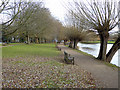 By the river, Bedford