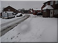 SP8700 : Wren Road, Prestwood in the snow by David Hillas