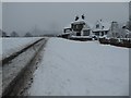 Longridge Road in snow