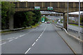 Bridges over the A55 at Holyhead