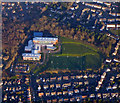 Coltness High School from the air