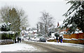 Winter on Mount Road in Penn, Wolverhampton