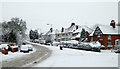 Mount Road in the snow, Penn, Wolverhampton