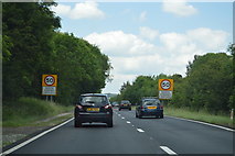 SP5004 : Entering North Hinksey, A34 by N Chadwick