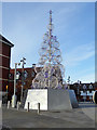 Metal Christmas Tree by University of Suffolk