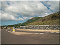 Dressed slate walling on the Allt-Wen Hospital site