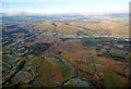 NS5875 : Blochairn and the Campsie Fells from the air by Thomas Nugent