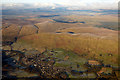 Lennoxtown from the air