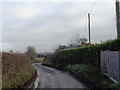 Lane to Buryend Farm