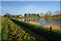 Fishing lake at Thoresby Bridge