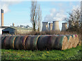 SE6426 : Straw bales at Camblesforth by Trevor Littlewood