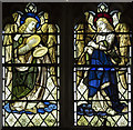 TL8741 : St Peter, Sudbury - Stained glass window by John Salmon
