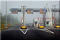 N8069 : M3 Motorway, Toll Booths at Grange TP by David Dixon
