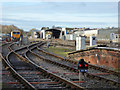 Railway west of Salisbury station