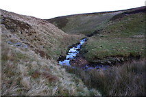 SD8089 : Great Gill at George Mea, Mossdale Moor by Roger Templeman