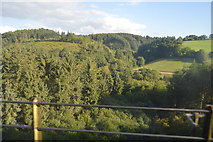 SX1764 : View north from East Largin Viaduct by N Chadwick