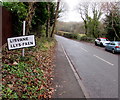 ST1882 : Lisvane boundary sign, Cardiff by Jaggery