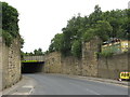 Abutment of former Railway Bridge LBE3/6, Hammerton Street