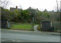 Footpath on the old railway line, Carlton Road