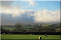 Clouds near Eglwyswrw