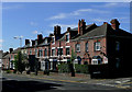 Terraced housing in Audnam, Amblecote, Dudley