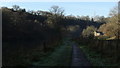 Riverside Cottages below The Batch, Hanham