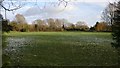 Playing fields near Knighton Park